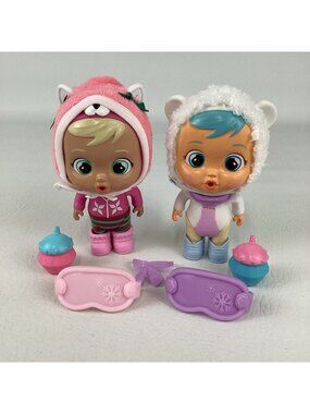 Cry Babies Magic Real Tears Icy World Kristal Maya Keep Warm Mini Doll IMC Toys